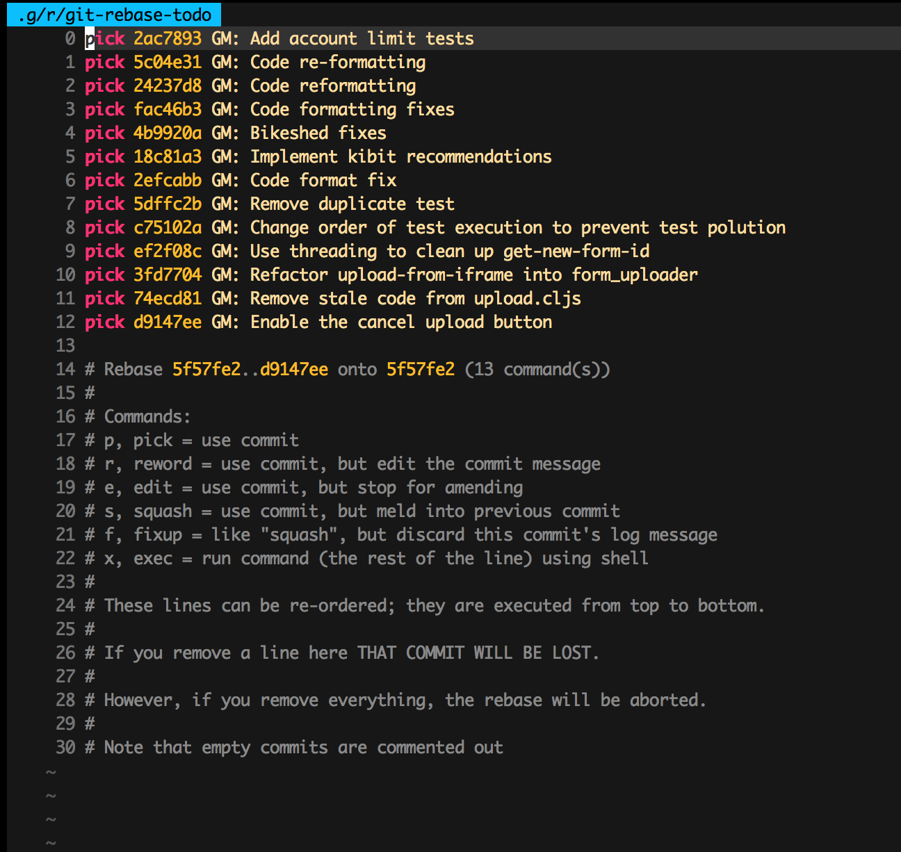 Git. Git rebase. Git rebase example. Git визуализация.